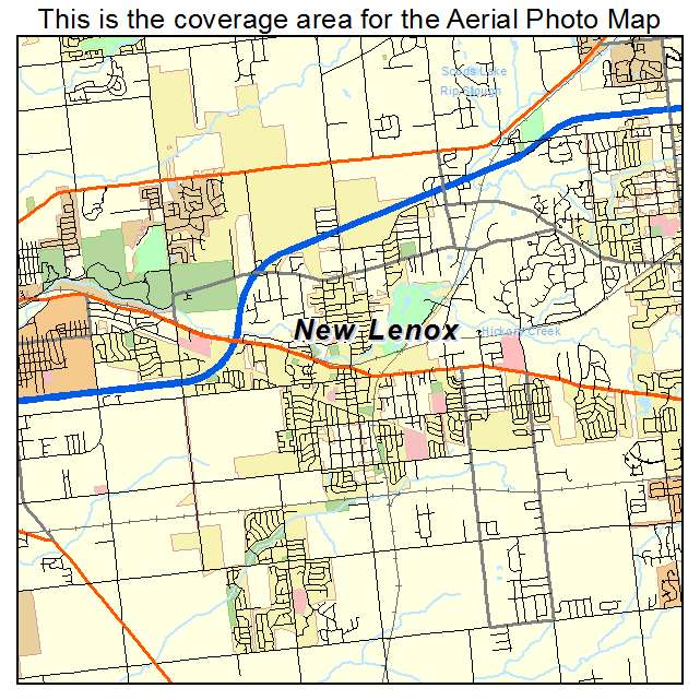 New Lenox, IL location map 