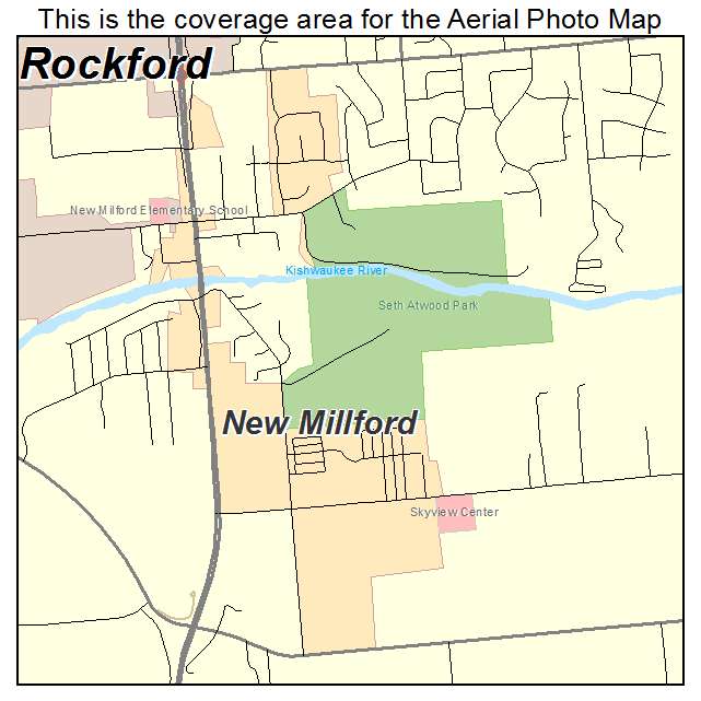 New Millford, IL location map 