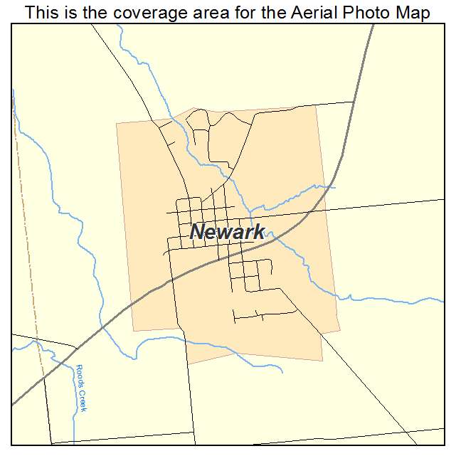 Newark, IL location map 