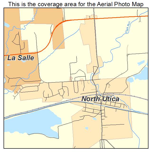 North Utica, IL location map 