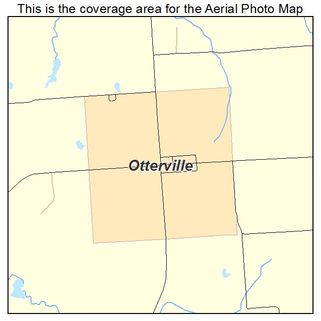 Otterville, IL location map 