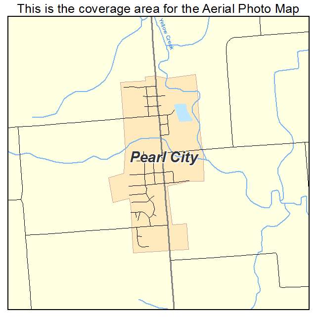 Pearl City, IL location map 