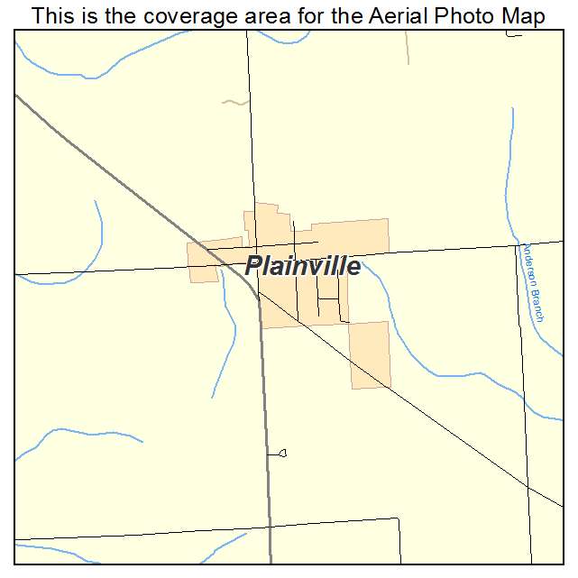 Plainville, IL location map 