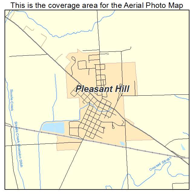 Pleasant Hill, IL location map 