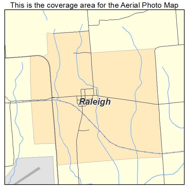 Raleigh, IL location map 