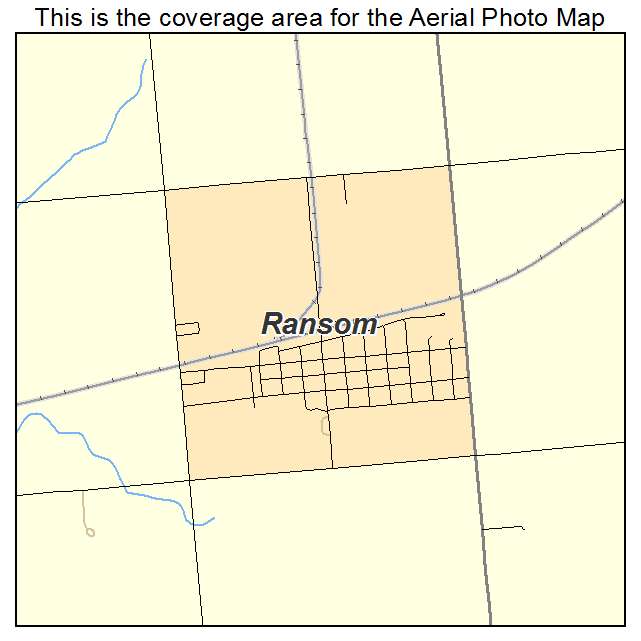 Ransom, IL location map 