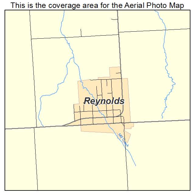 Reynolds, IL location map 