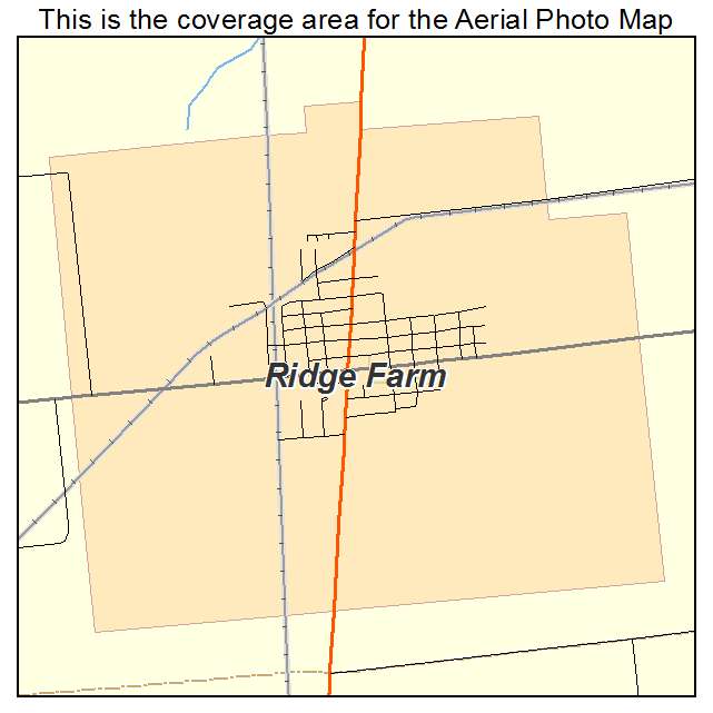 Ridge Farm, IL location map 