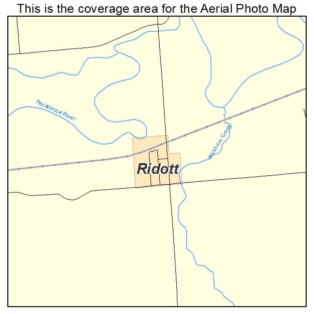 Ridott, IL location map 