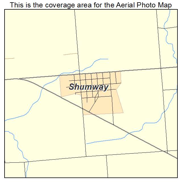 Shumway, IL location map 