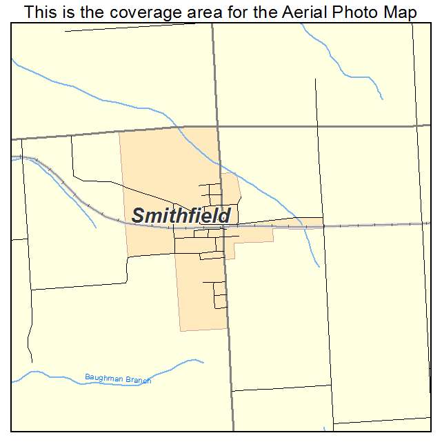Smithfield, IL location map 