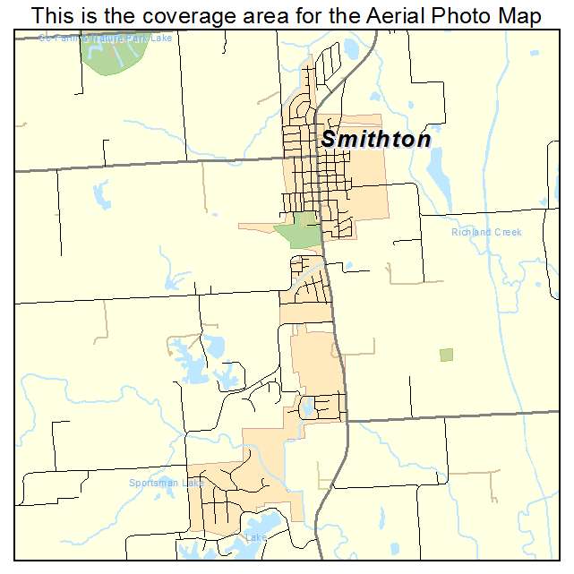 Smithton, IL location map 