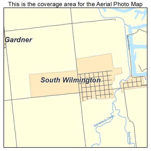 South Wilmington, IL location map 