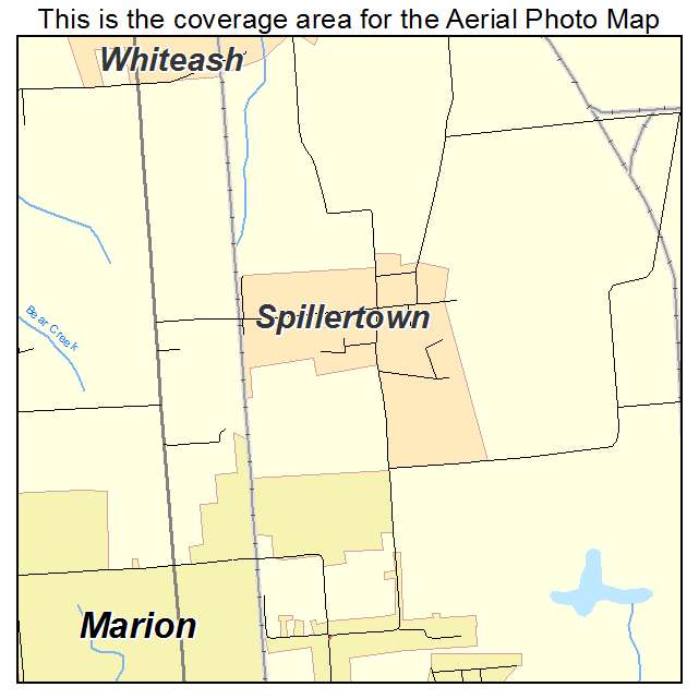 Spillertown, IL location map 