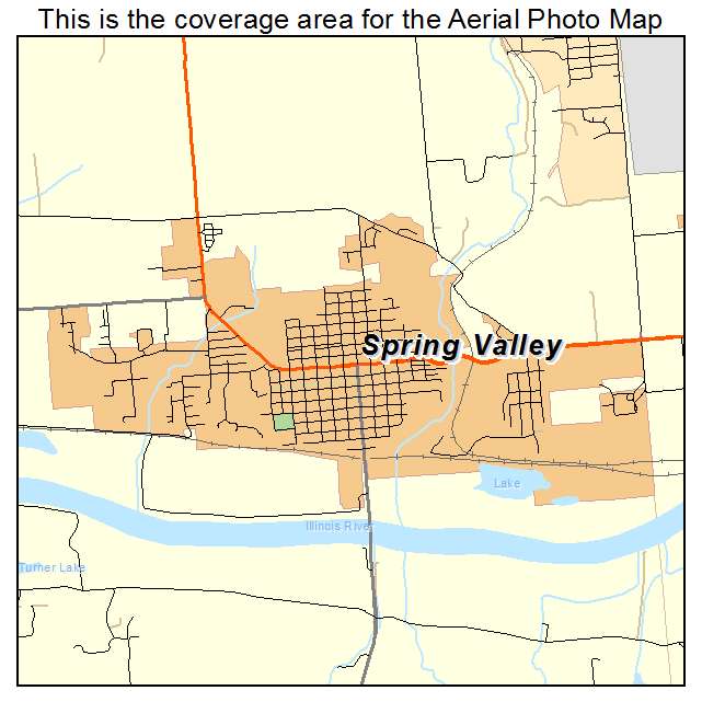 Spring Valley, IL location map 