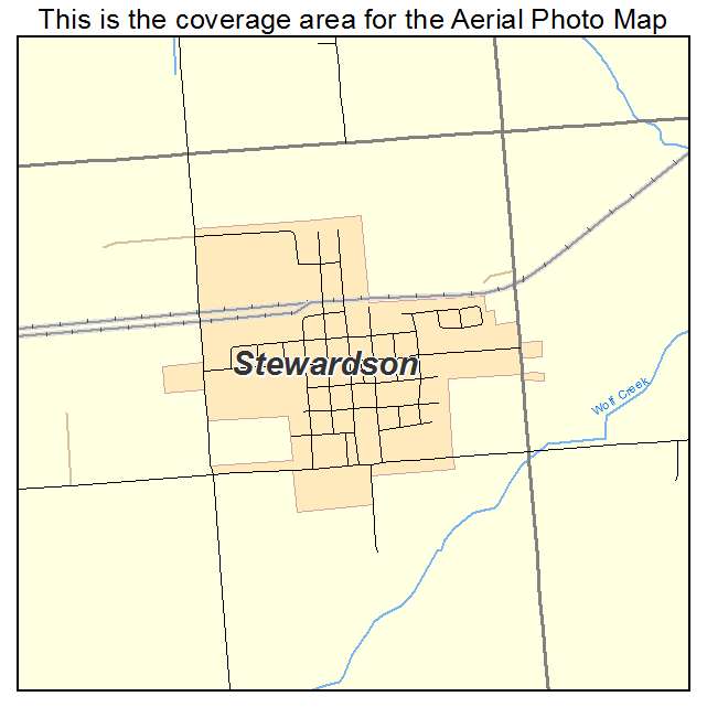 Stewardson, IL location map 
