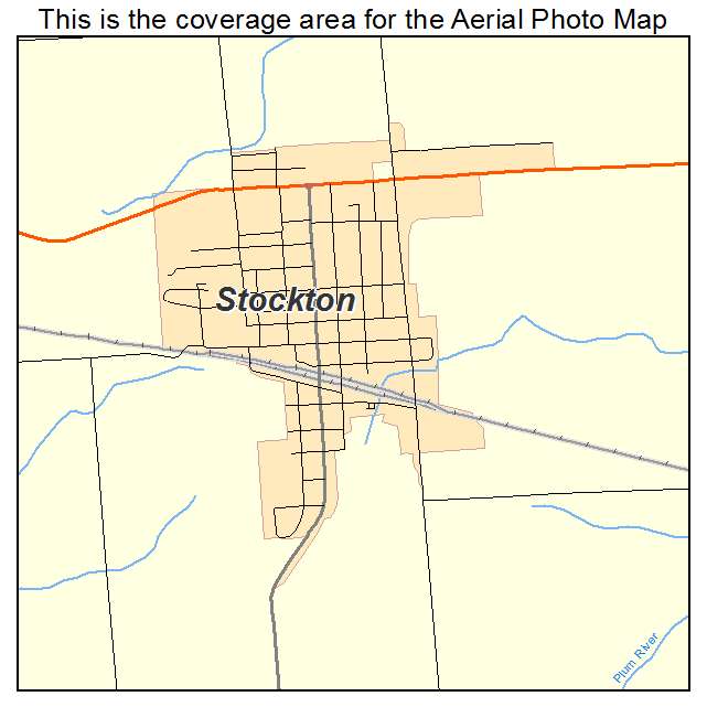 Stockton, IL location map 
