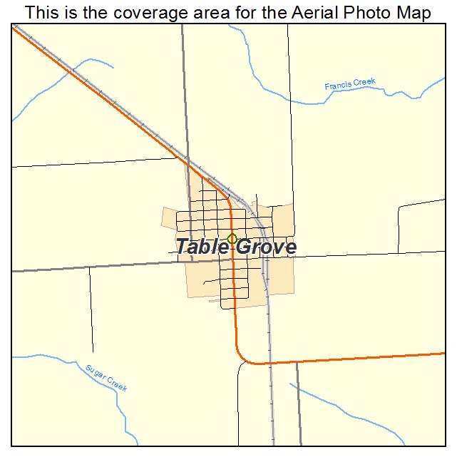 Table Grove, IL location map 