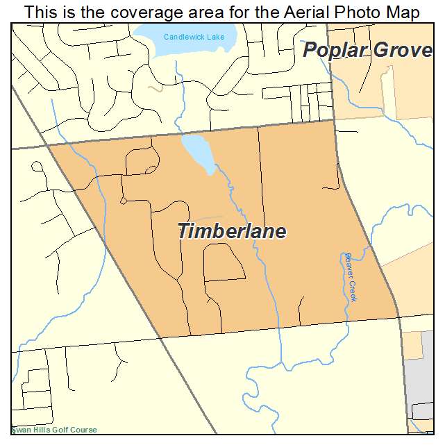Timberlane, IL location map 