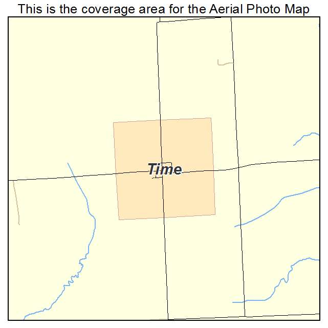 Time, IL location map 