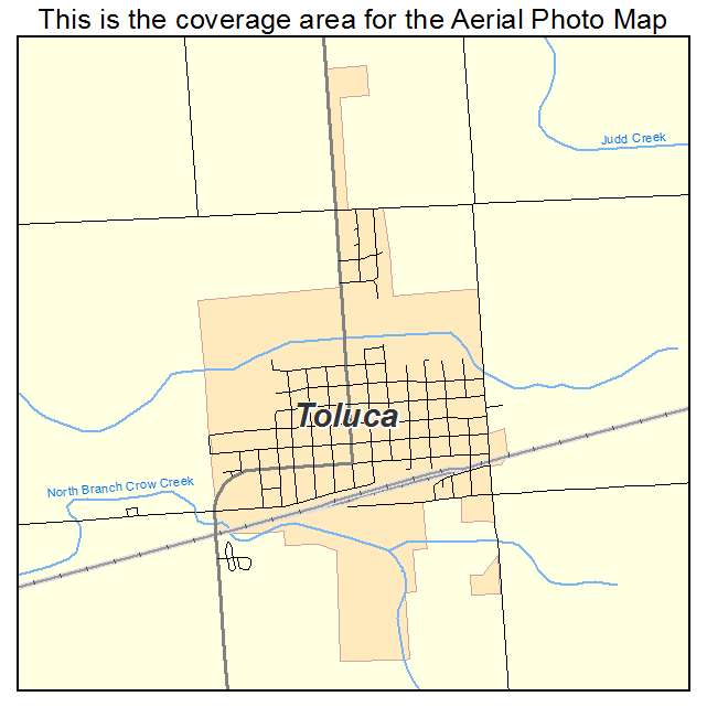 Toluca, IL location map 