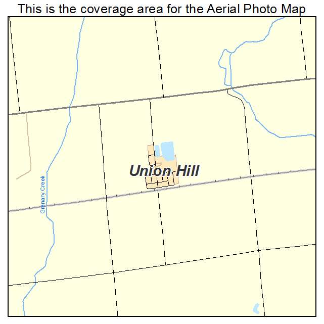 Union Hill, IL location map 