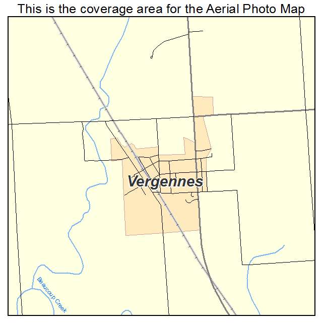 Vergennes, IL location map 