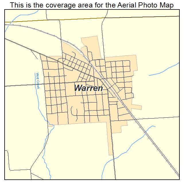 Warren, IL location map 