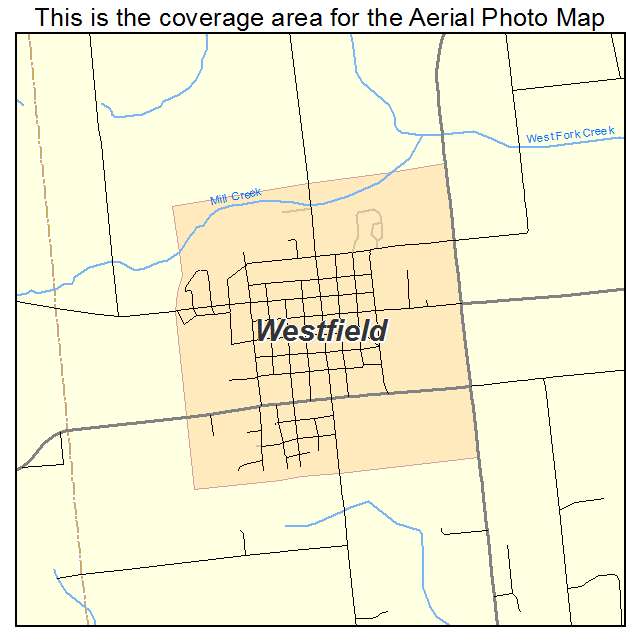 Westfield, IL location map 