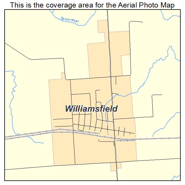 Williamsfield, IL location map 