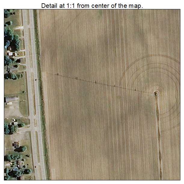Kingsbury, Indiana aerial imagery detail