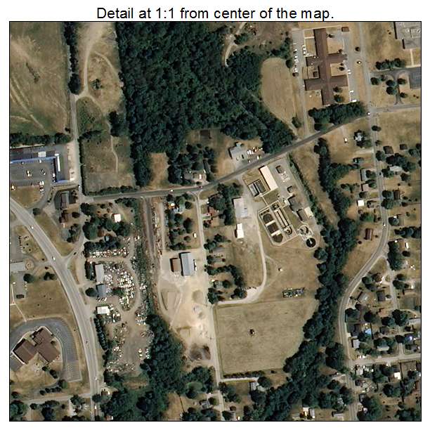 Lagrange, Indiana aerial imagery detail