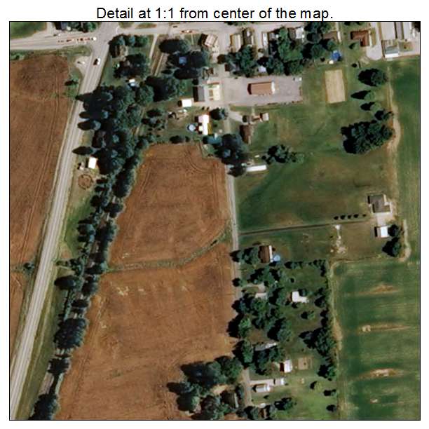 Mackey, Indiana aerial imagery detail