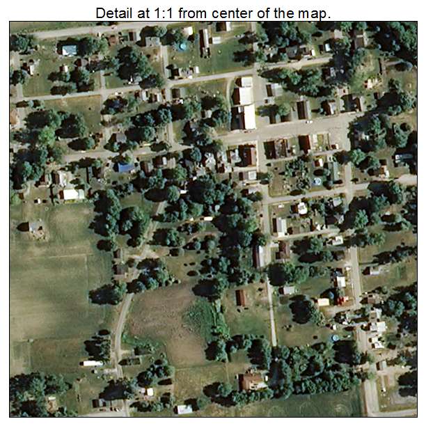 Macy, Indiana aerial imagery detail