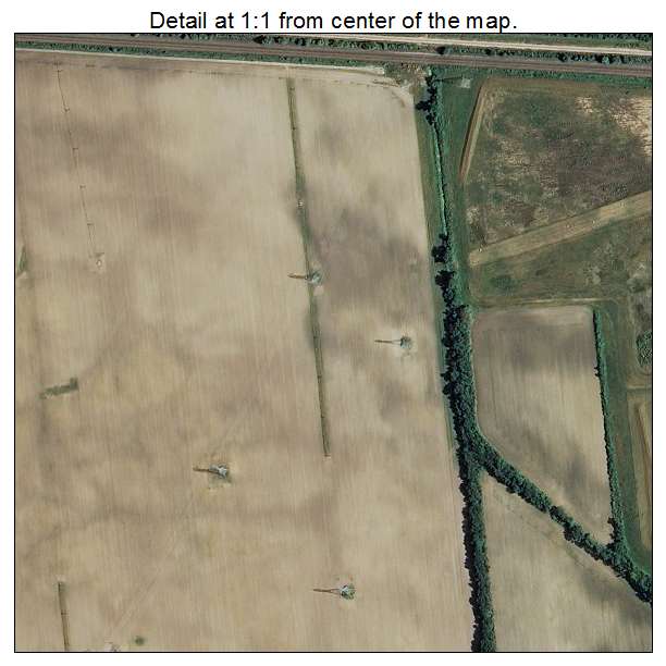 New Carlisle, Indiana aerial imagery detail