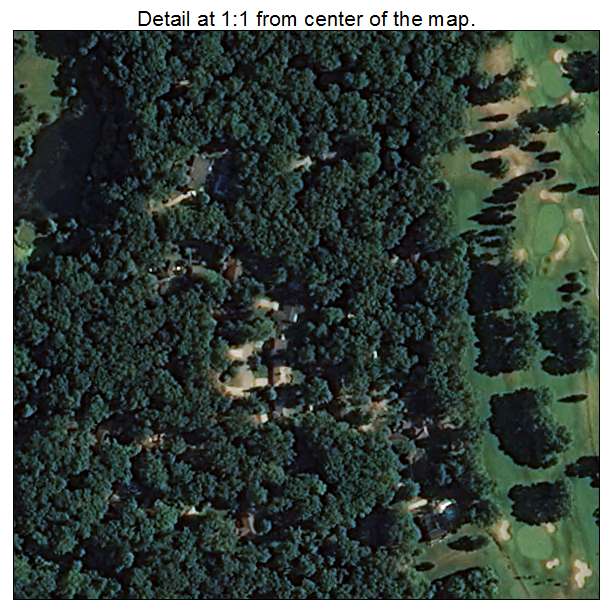 Pottawattamie Park, Indiana aerial imagery detail