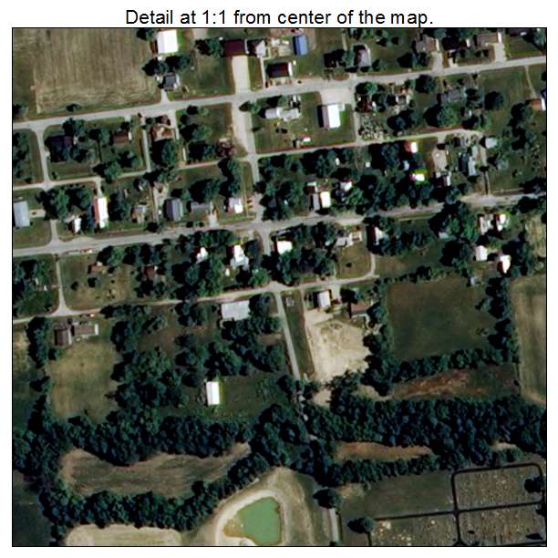 Salamonia, Indiana aerial imagery detail