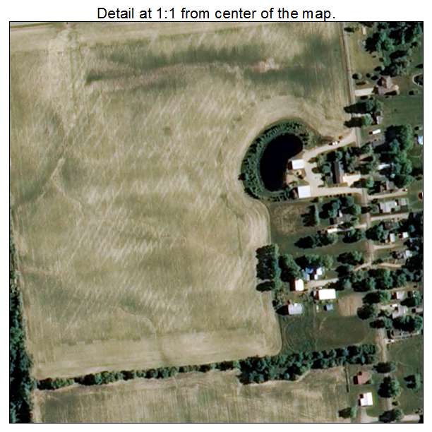 Selma, Indiana aerial imagery detail
