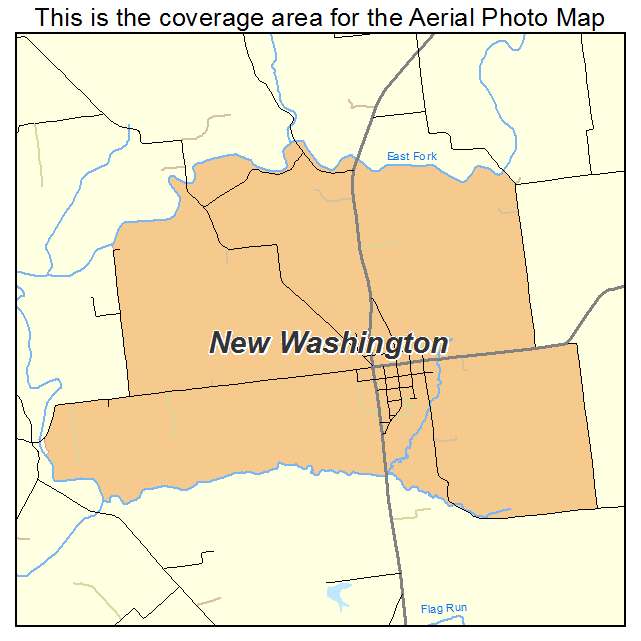 New Washington, IN location map 