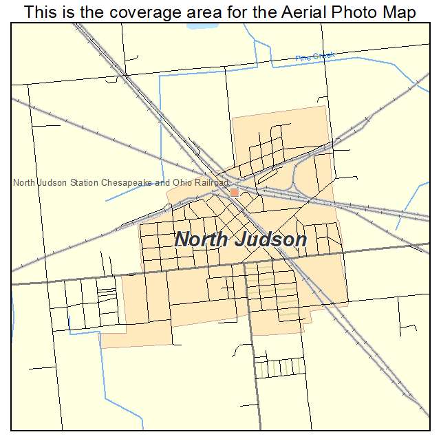 North Judson, IN location map 