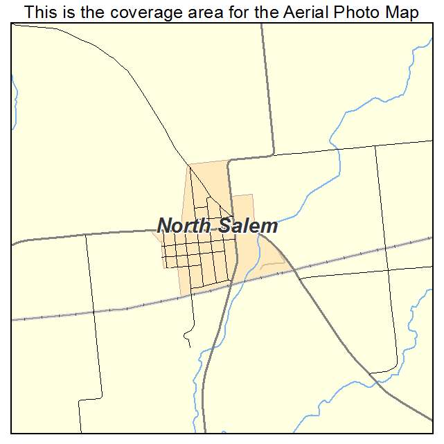 North Salem, IN location map 