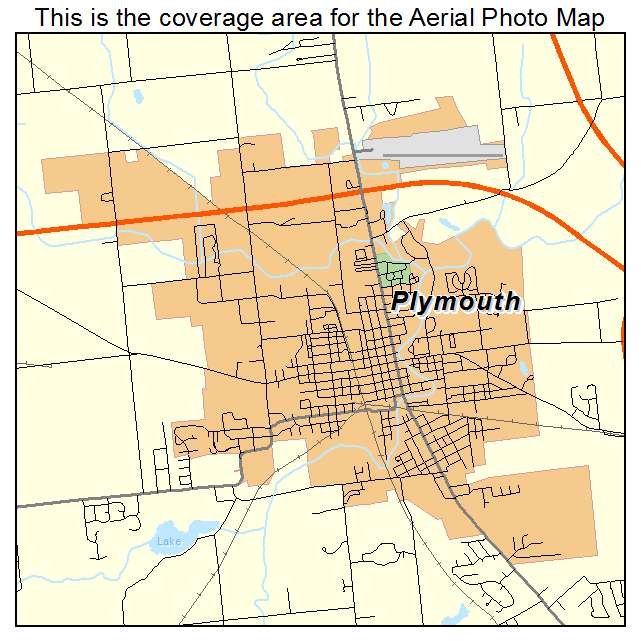 Plymouth, IN location map 