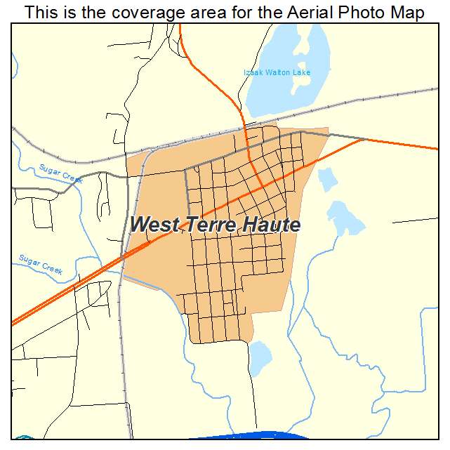 West Terre Haute, IN location map 