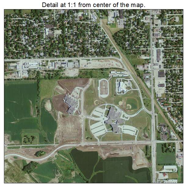Ankeny, Iowa aerial imagery detail
