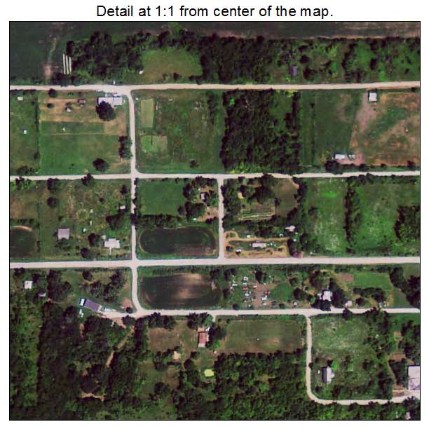 Athelstan, Iowa aerial imagery detail