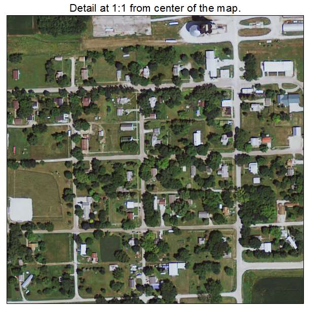 Bouton, Iowa aerial imagery detail