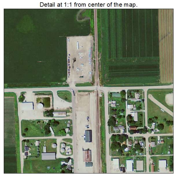 Buckeye, Iowa aerial imagery detail