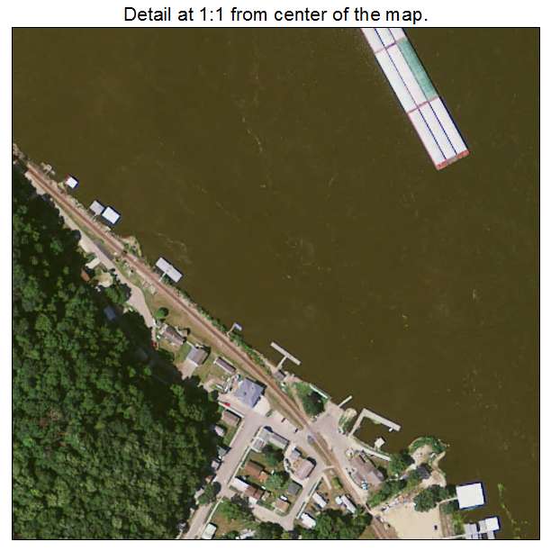 Clayton, Iowa aerial imagery detail