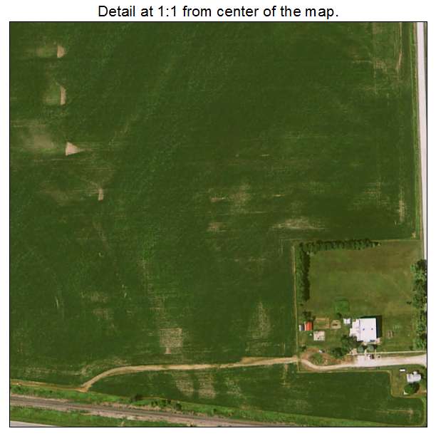 Cotter, Iowa aerial imagery detail