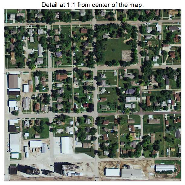 Glidden, Iowa aerial imagery detail